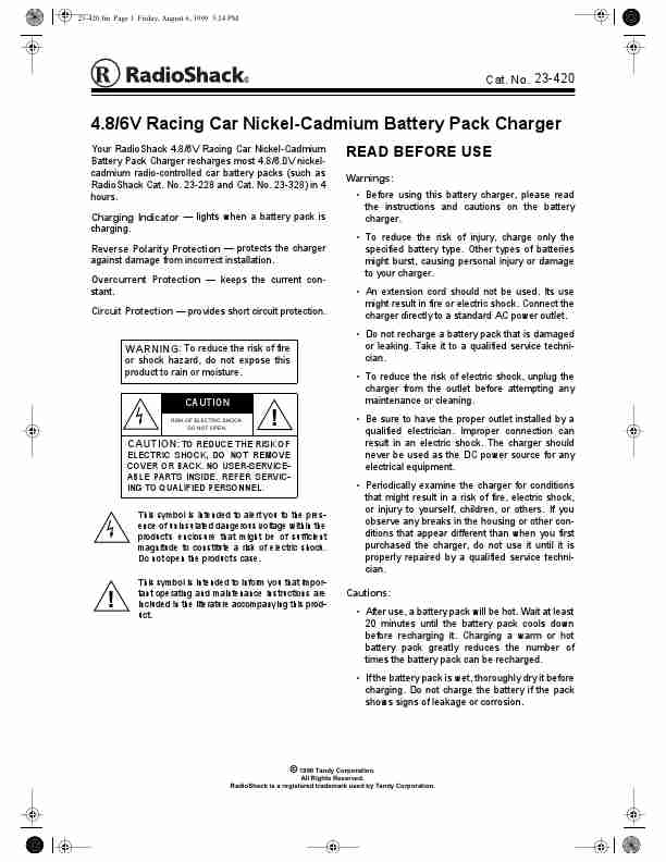 Radio Shack Battery Charger 23-420-page_pdf